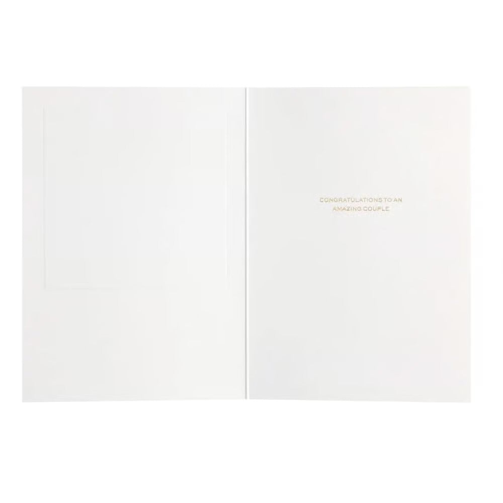 Chairs Congratulations Wedding Card