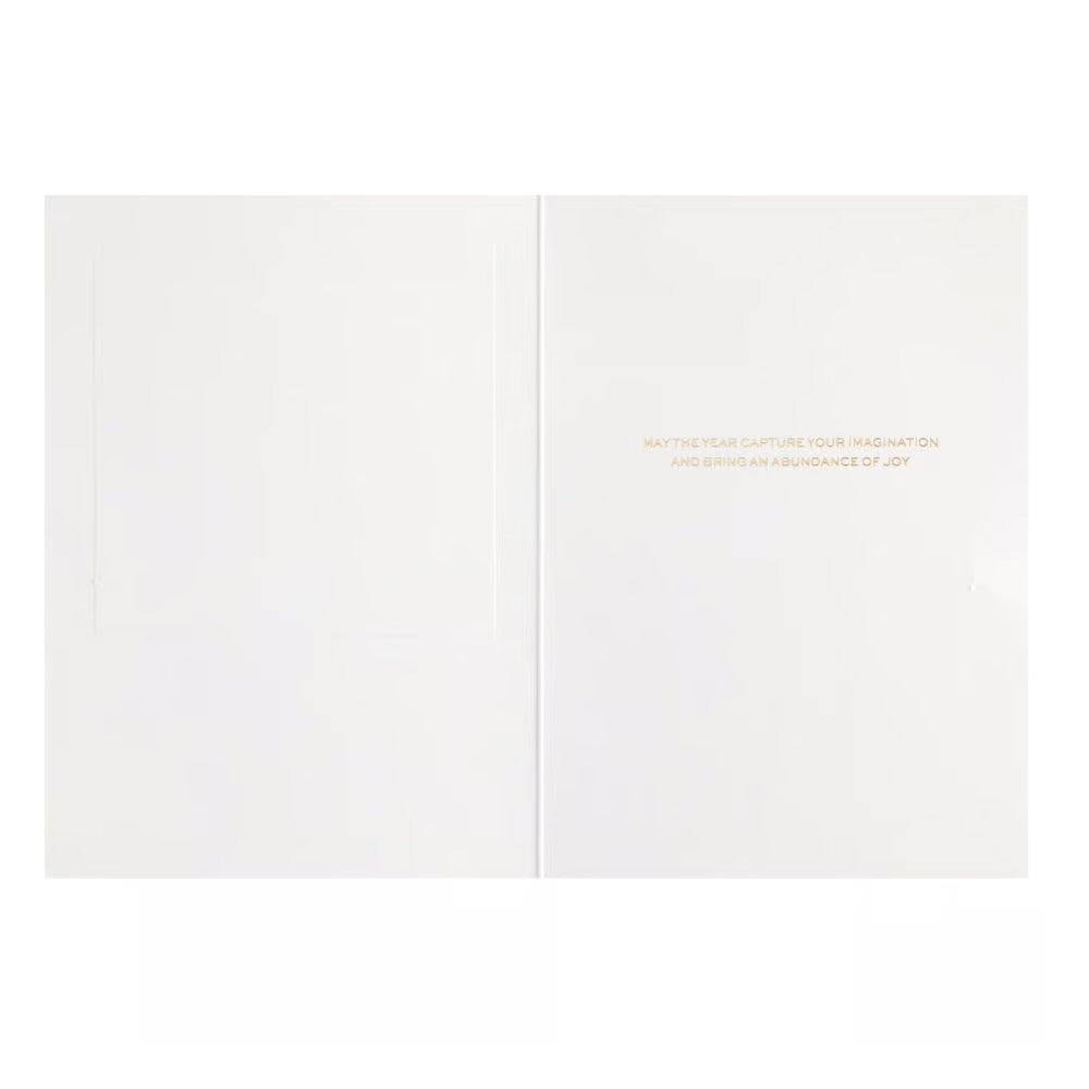 Flying Balloons Blank Card