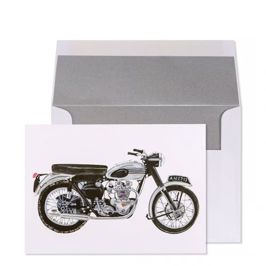 Motorbike Blank Card
