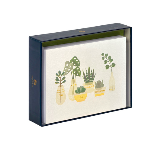 Houseplants Boxed Note Cards