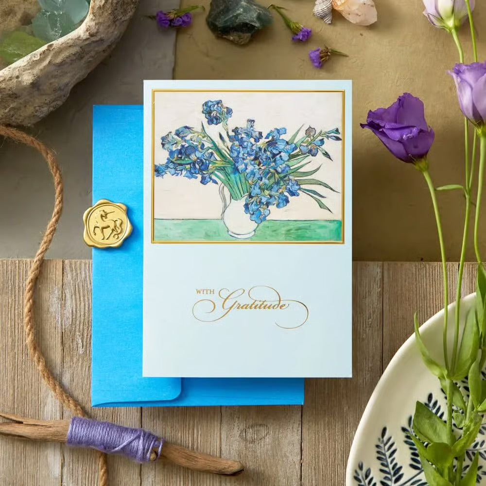Van Gogh Thank You Card
