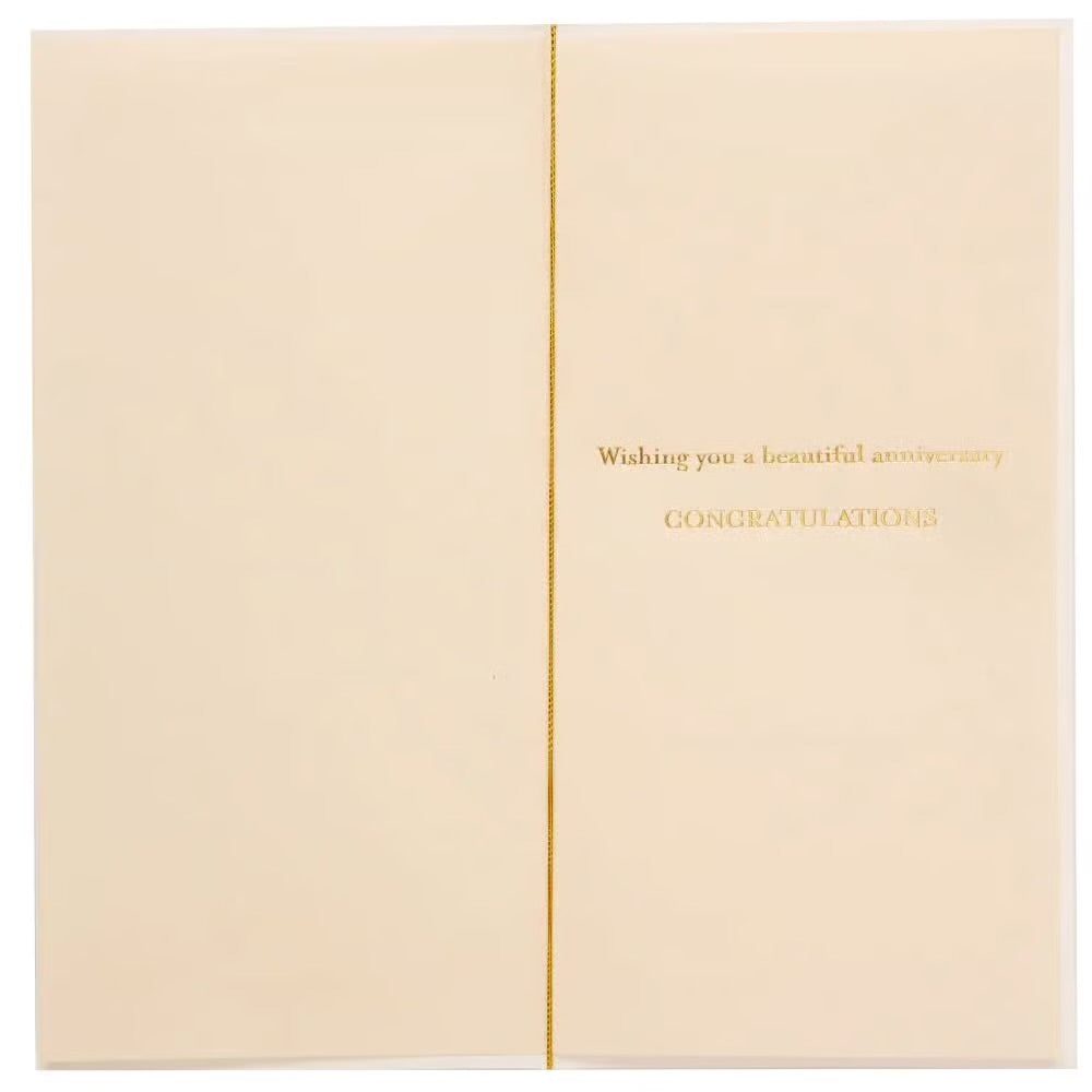 Two Cranes Anniversary Card