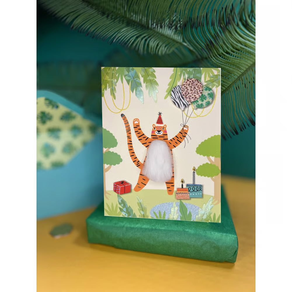 Tiger Birthday Card