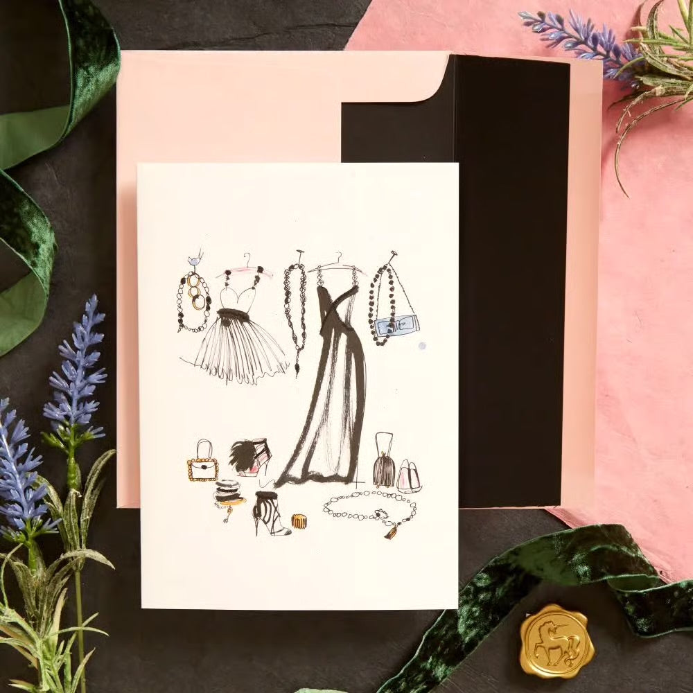 Outfits Blank Card