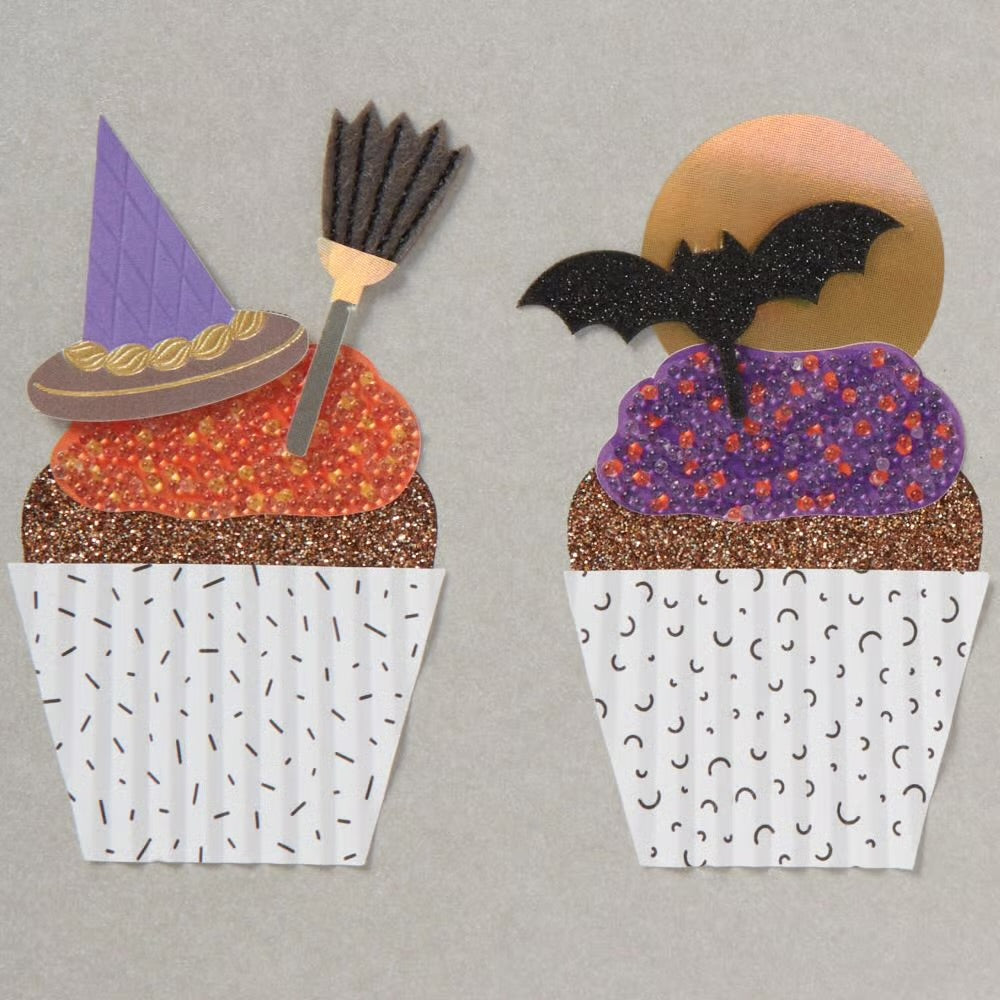 Spooky Cupcakes Halloween Card