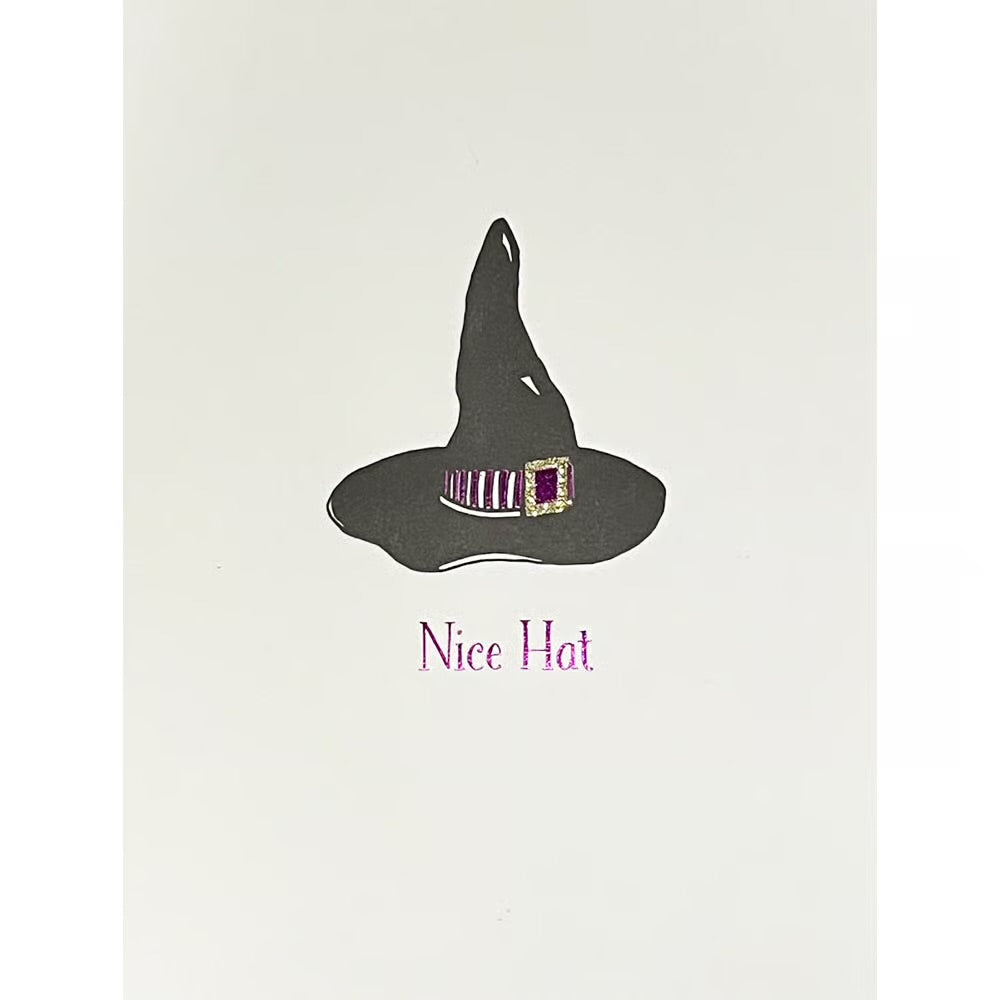 Nice Hat Halloween Card