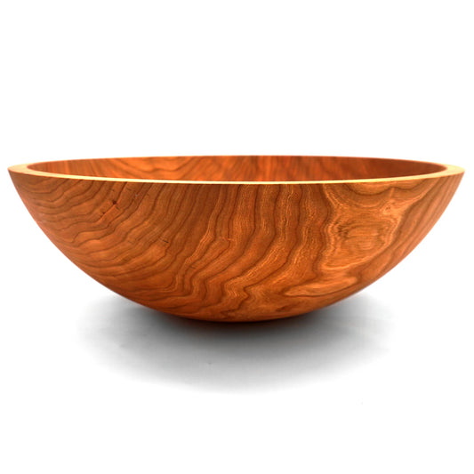 17" CHERRY WOOD BOWL