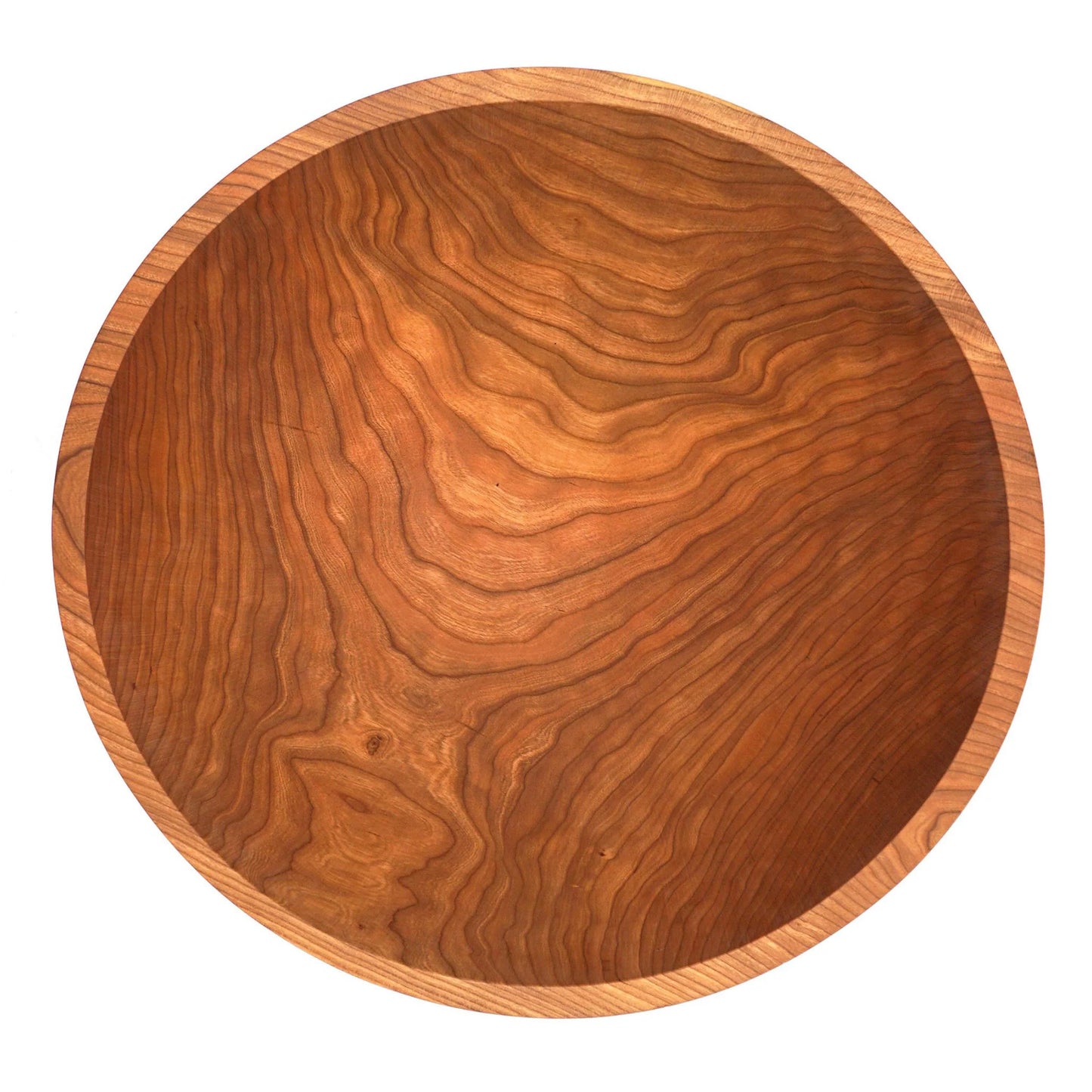 17" CHERRY WOOD BOWL