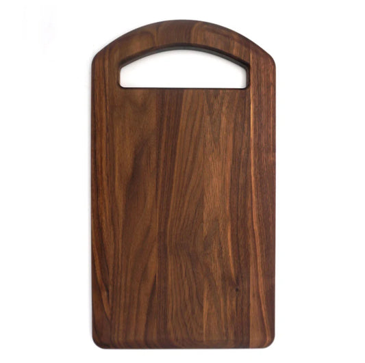 Walnut Prep Board with Oval Handle