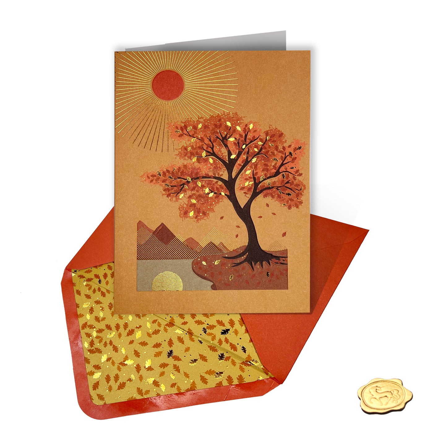Autumn Tree Thanksgiving Card