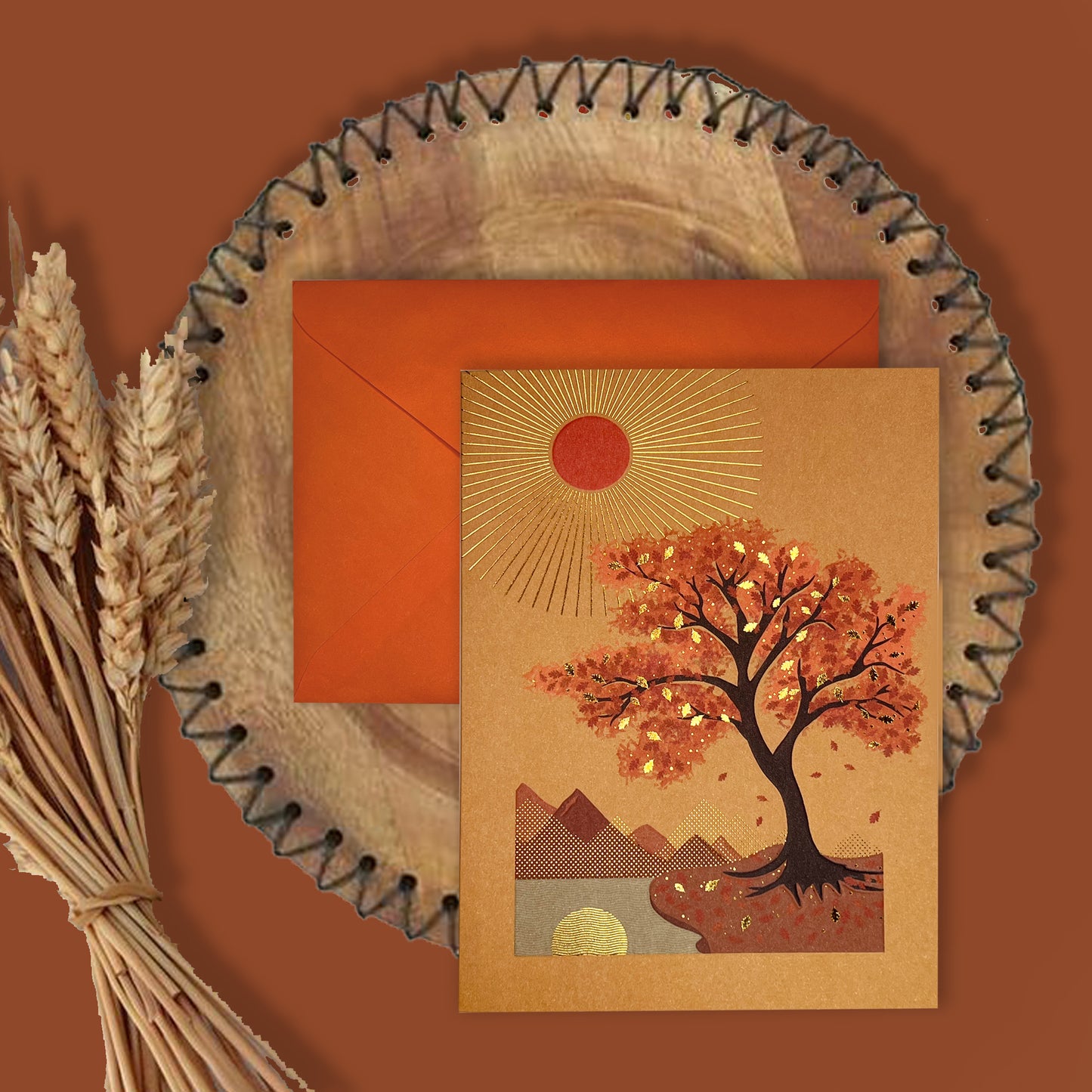 Autumn Tree Thanksgiving Card