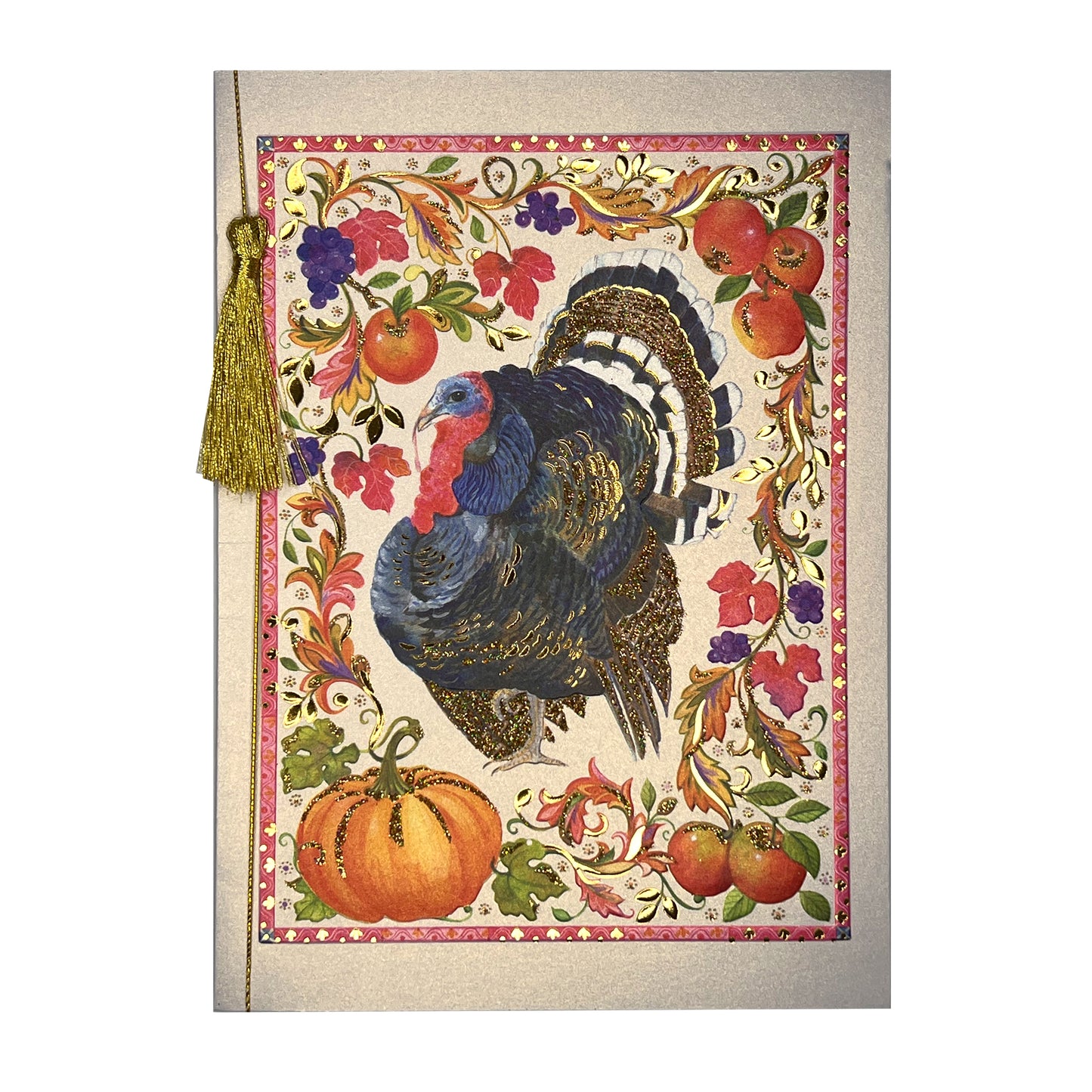 Elegant Turkey Thanksgiving Card