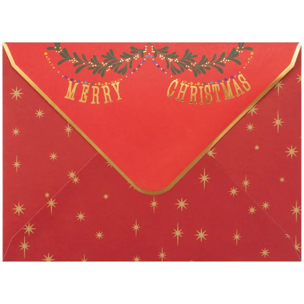 Christmas Stocking 8Ct Boxed Christmas Cards