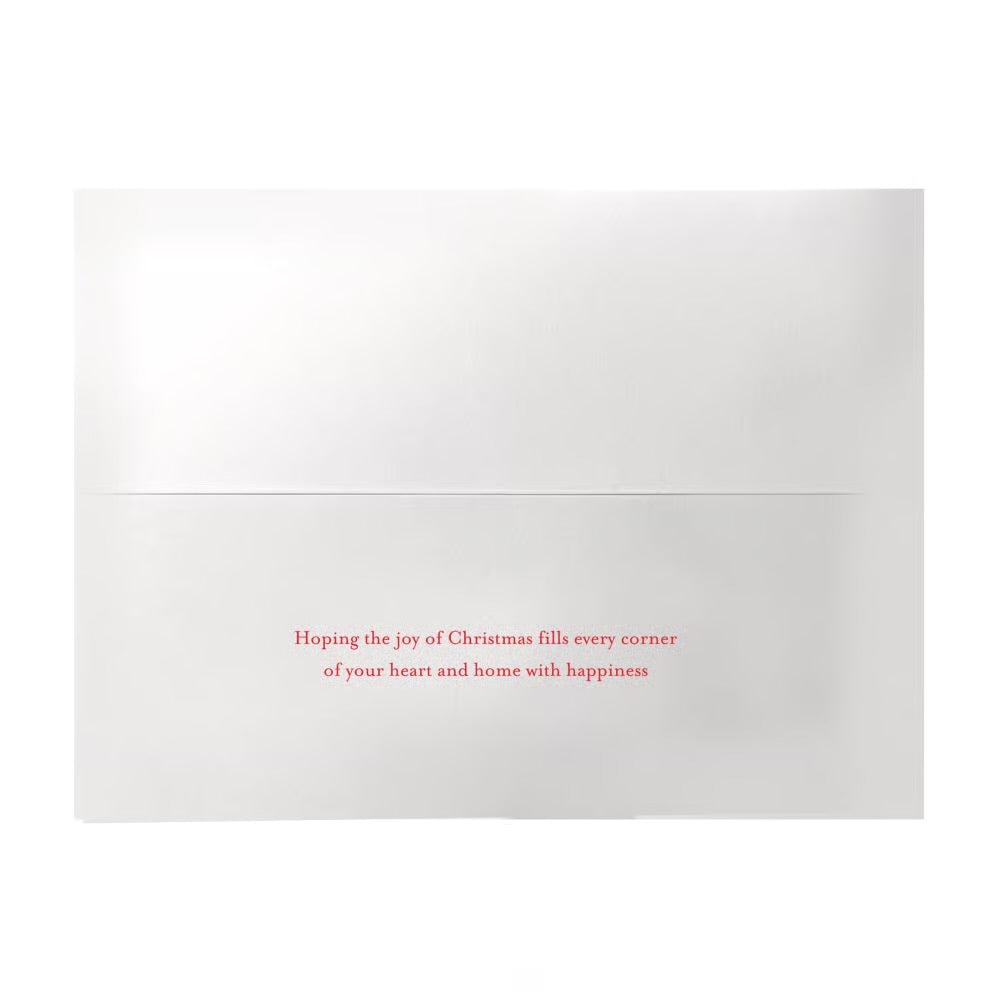 Stylized Reindeer & Sleigh Boxed Christmas Cards