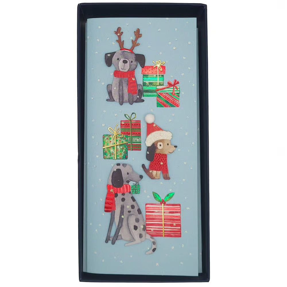 Christmas Dogs Boxed Christmas Cards