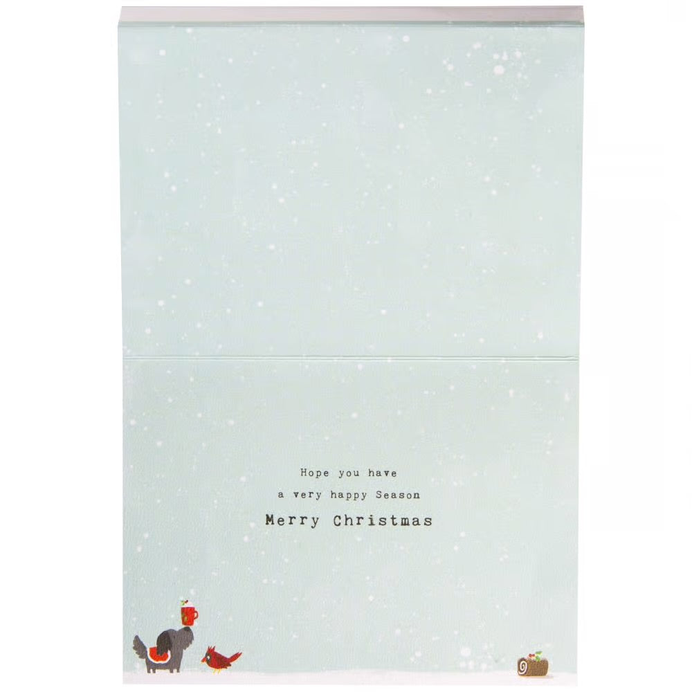 Hot Chocolate Truck Christmas Card