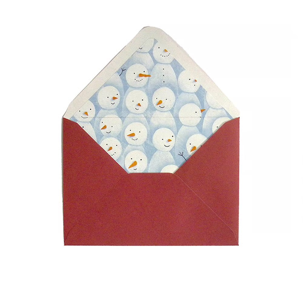 Snowman Grandson Christmas Card