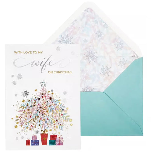 Wife Appreciation Christmas Card