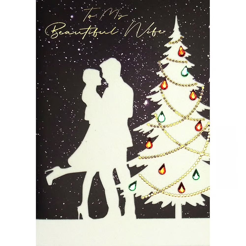 Romantic Couple Christmas Card