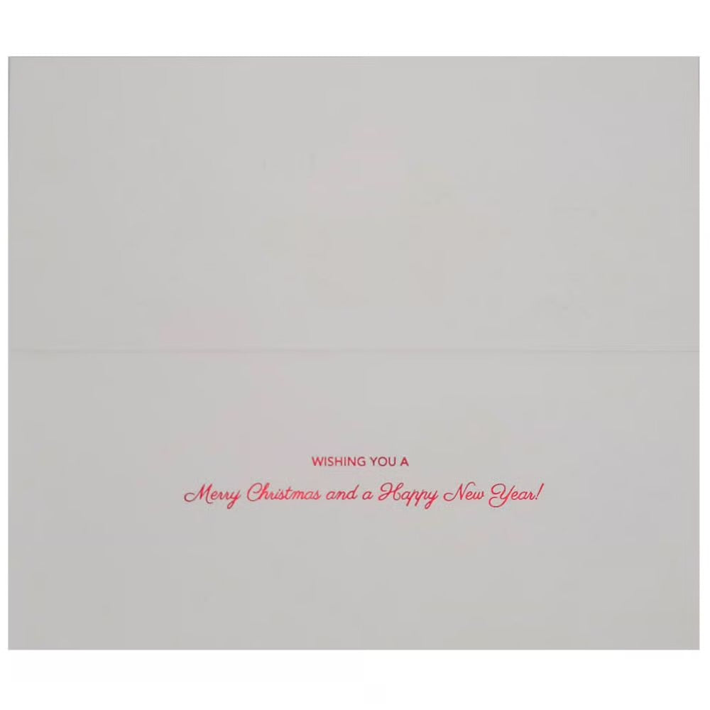 Row of Penguins Boxed Christmas Cards