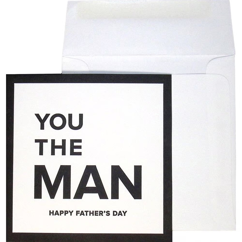 You The Man Fathers Day Card
