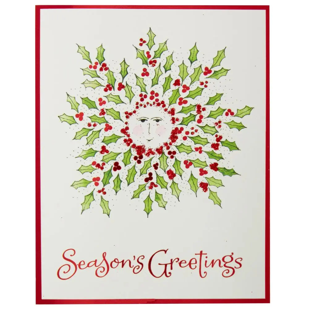 Holly Sun Boxed Christmas Cards