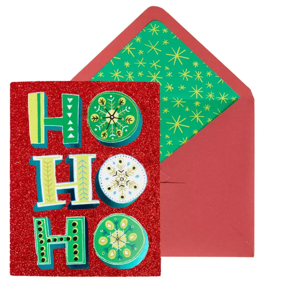 Whimsical Ho Ho Ho Boxed Christmas Cards