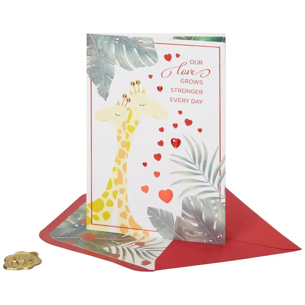 Giraffe Couple Valentine’s Day