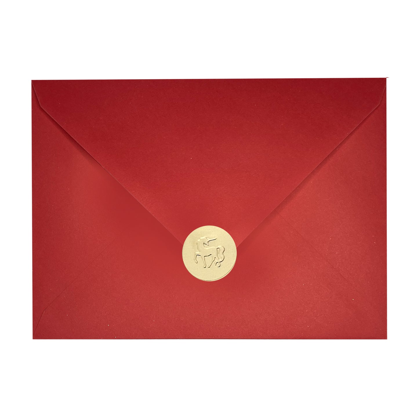 Floral/Black Ornaments on Red 20ct Boxed Christmas Cards