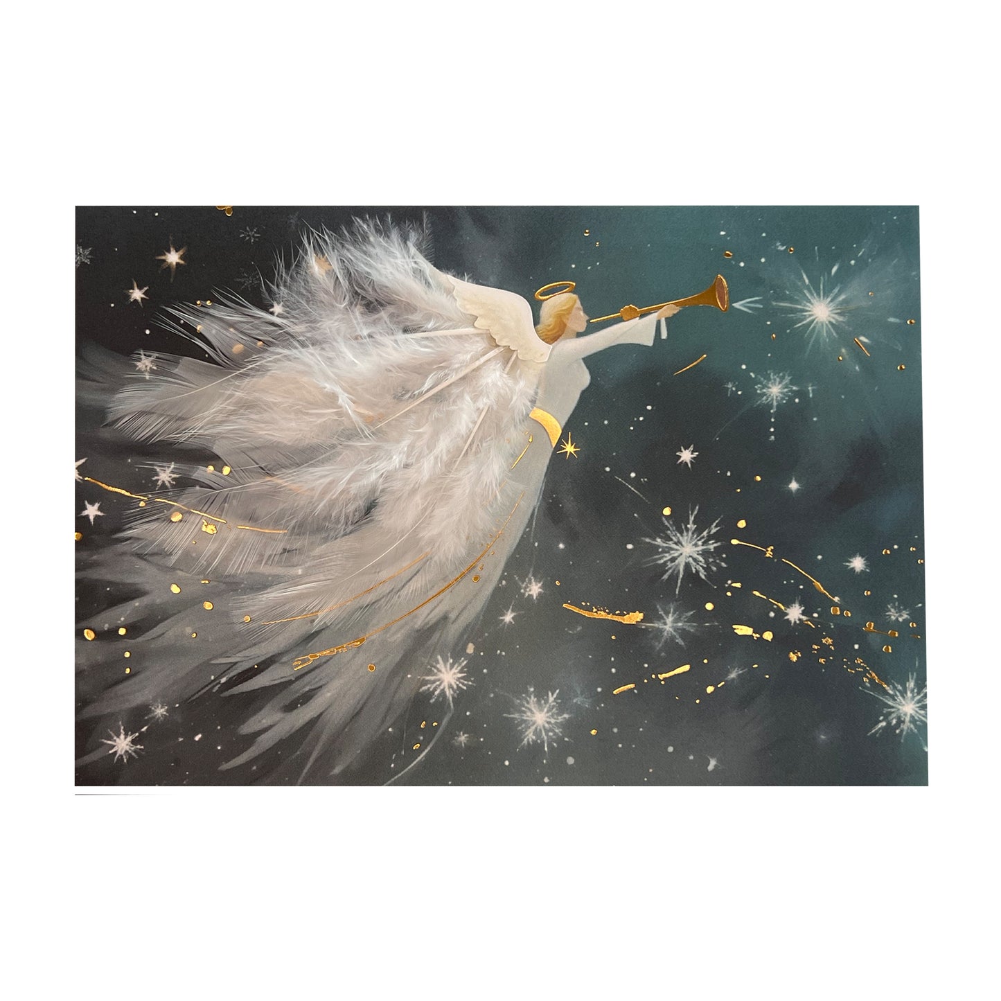 Elegant Angel Christmas Card