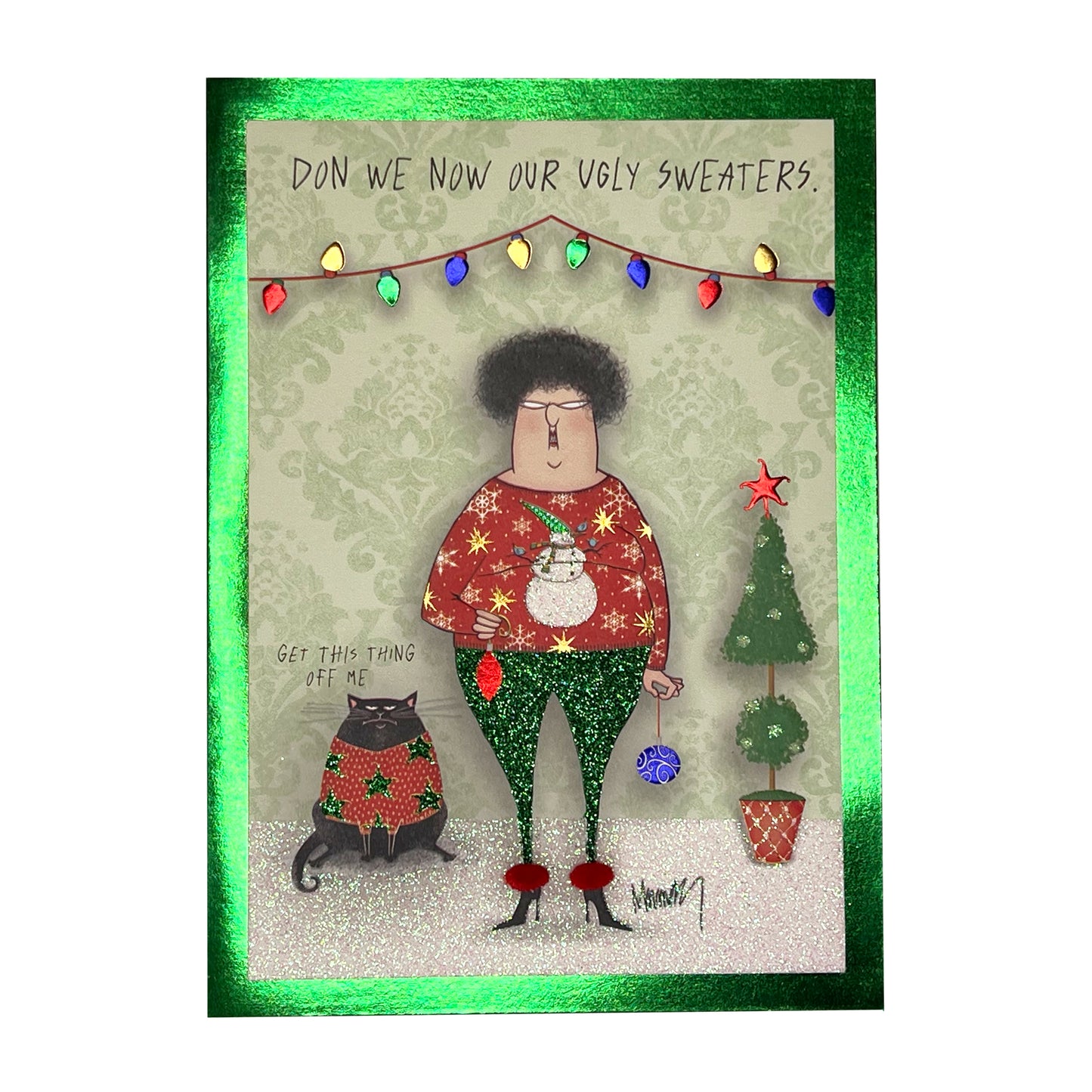 Ugly Sweaters Christmas Card