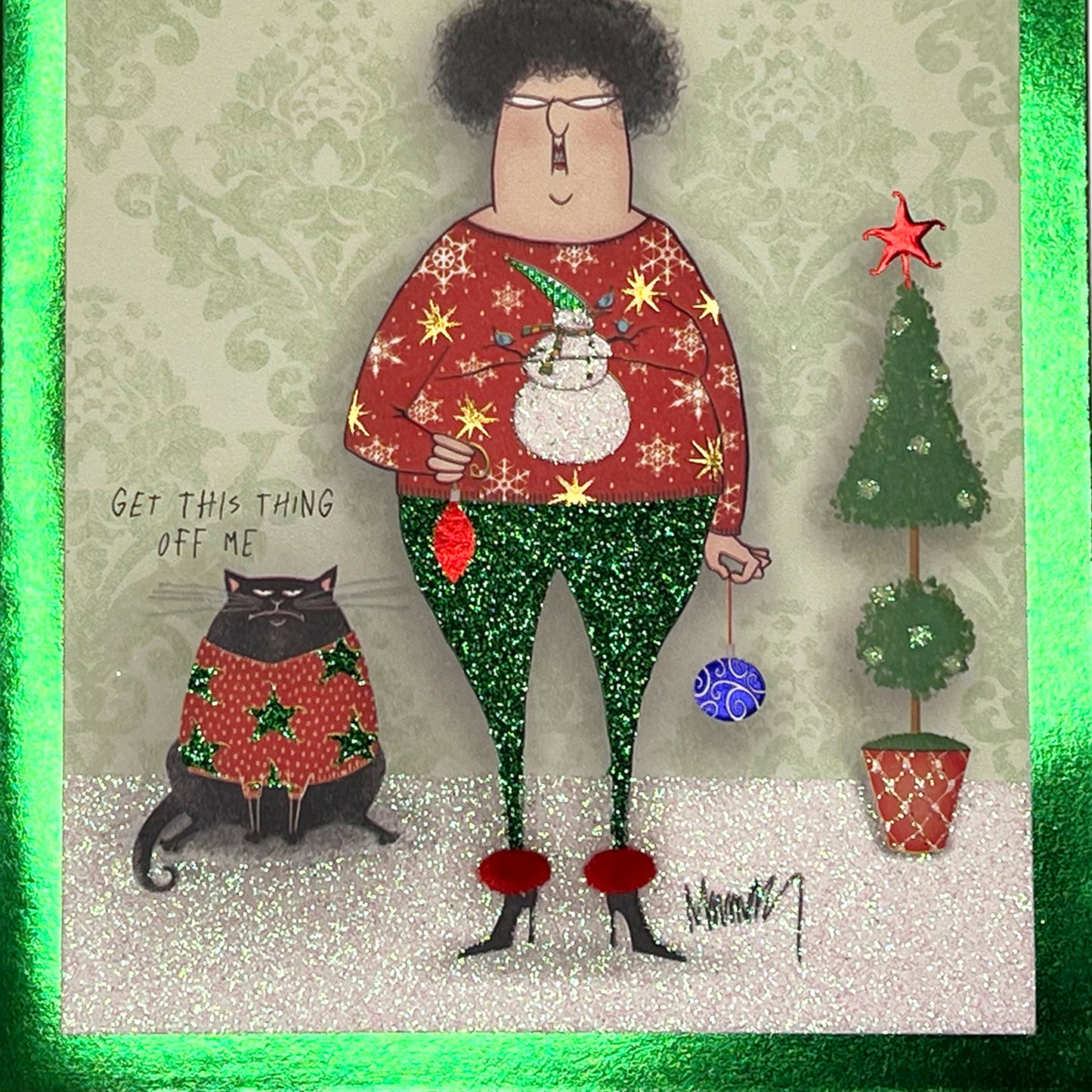 Ugly Sweaters Christmas Card