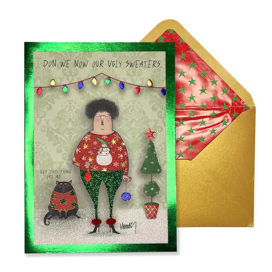 Ugly Sweaters Christmas Card