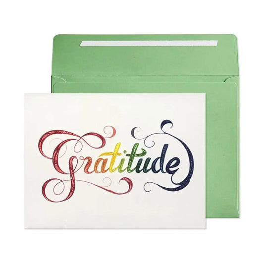 Quilled Gratitude Thank you Card