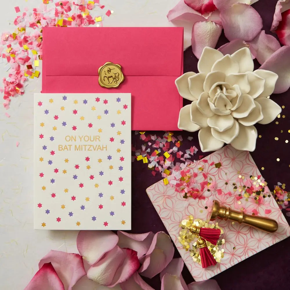 Dot Bar Mitzvah Card