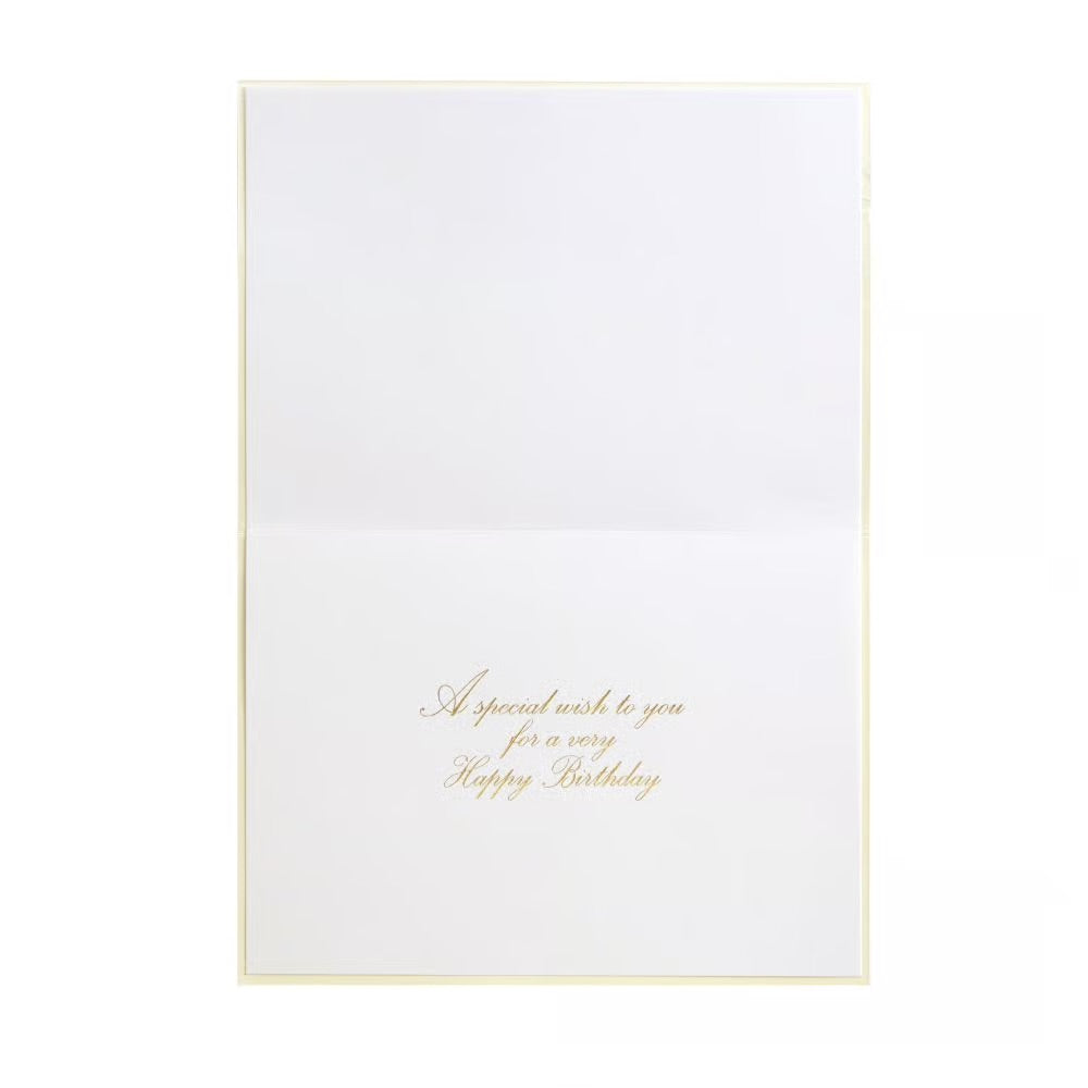 Flowers And Quote Birthday Card