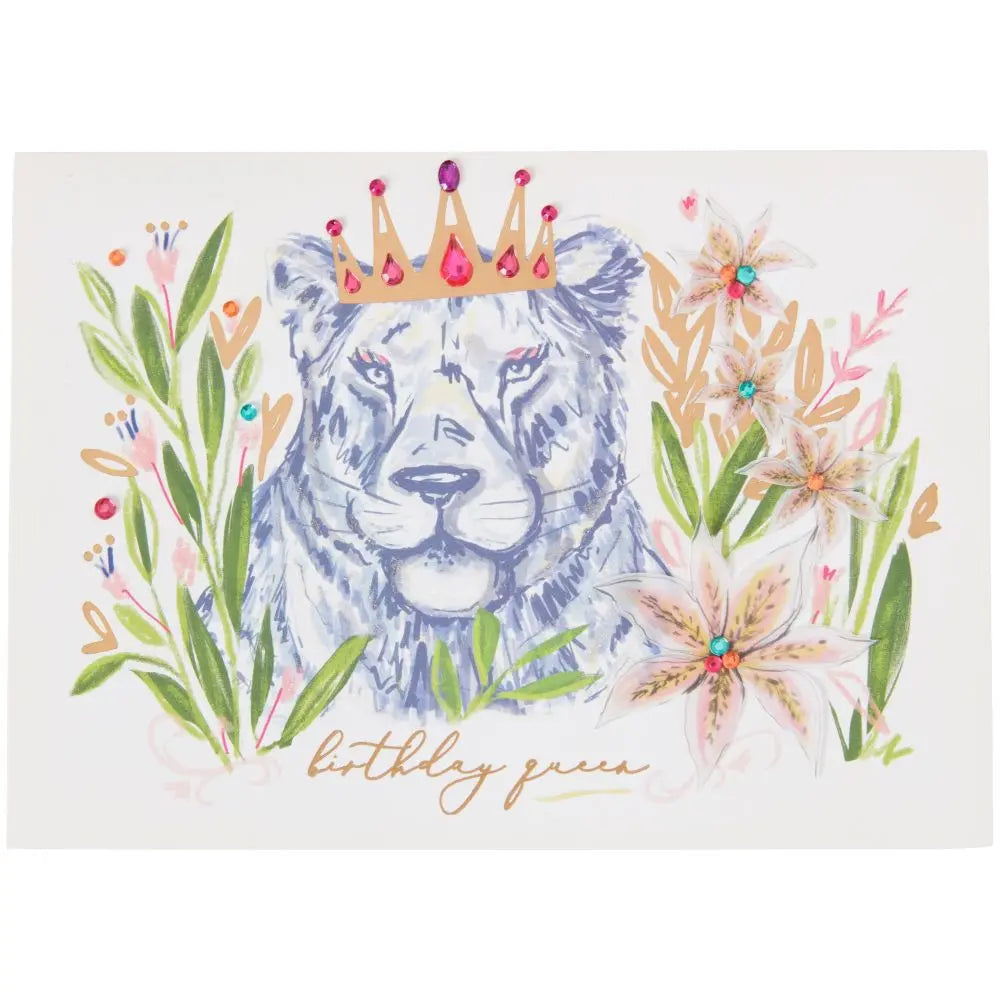 Birthday Queen Birthday Card