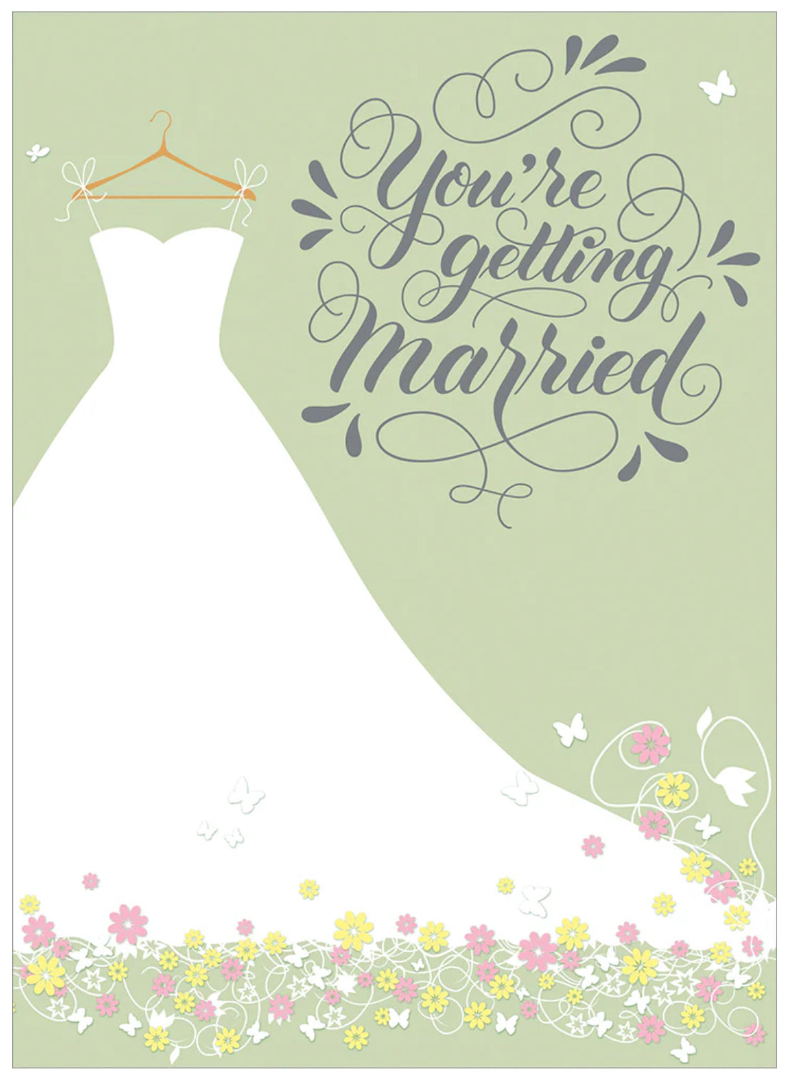 YOU'RE GETTING MARRIED BRIDAL SHOWER CARD