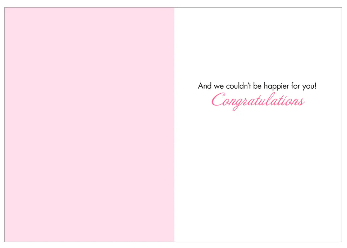 YOU'RE GETTING MARRIED BRIDAL SHOWER CARD
