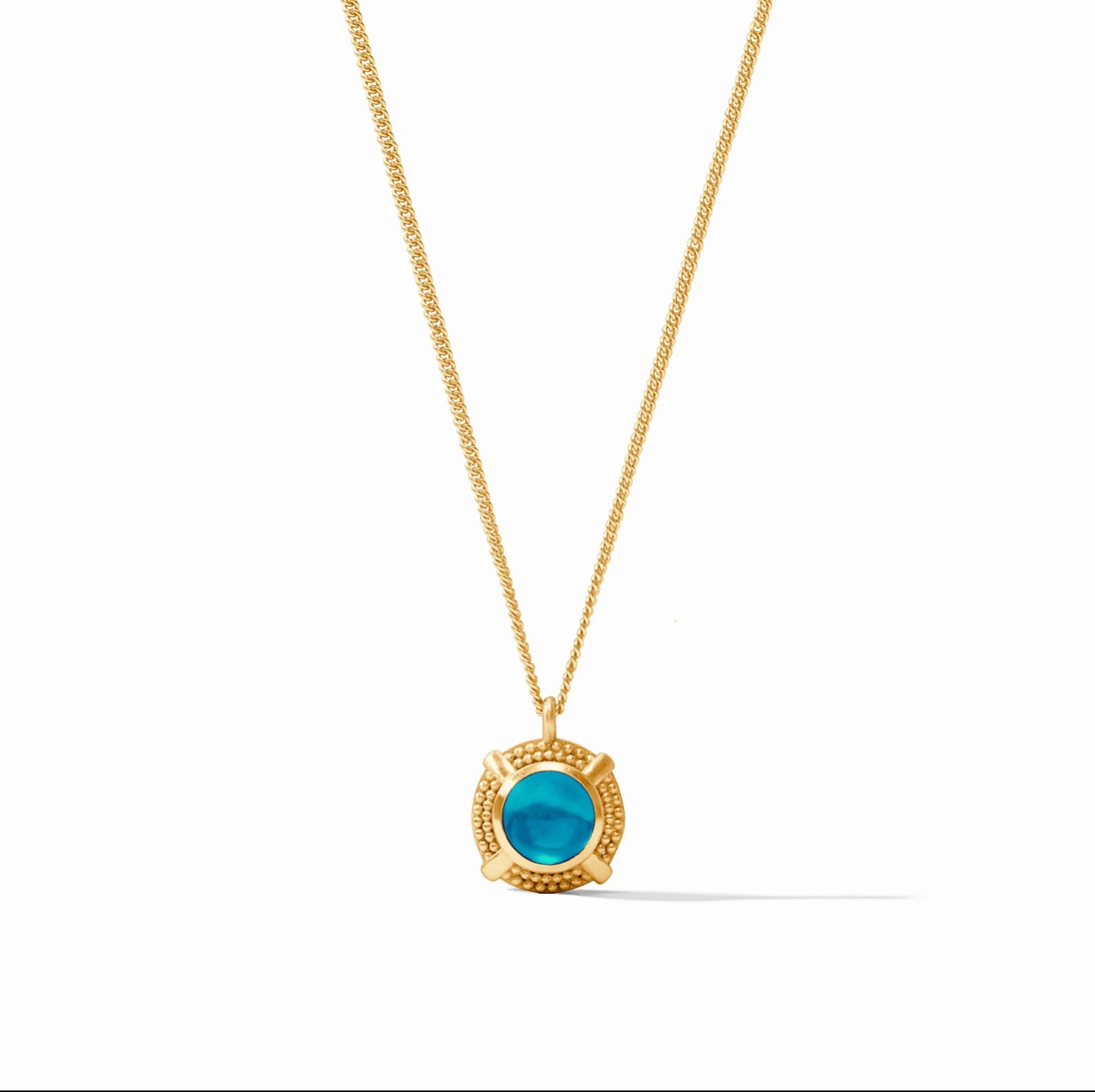 Cabochon Solitaire Necklace