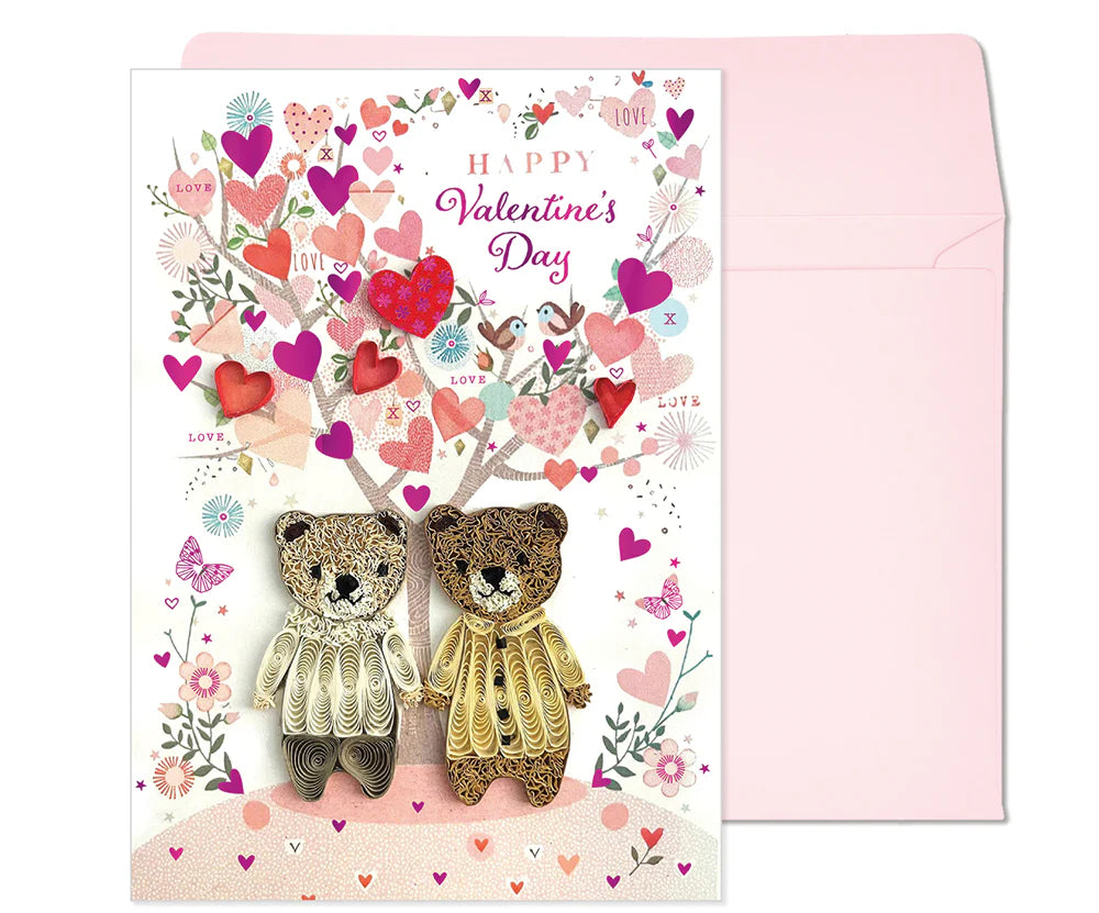 Bear Couple Valentines Card