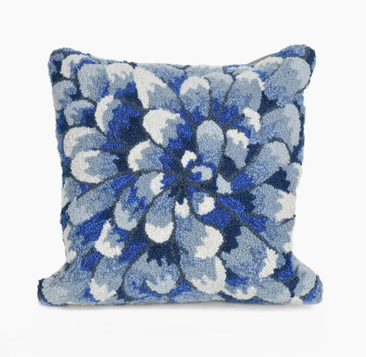 Front Porch Mum Indoor/Outdoor Pillow