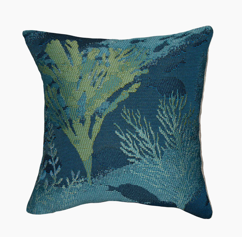 Marina Coral Garden Indoor/Outdoor Pillow
