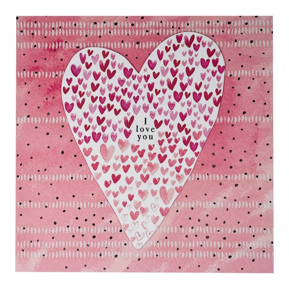 I Love You Heart Valentine's Day Card