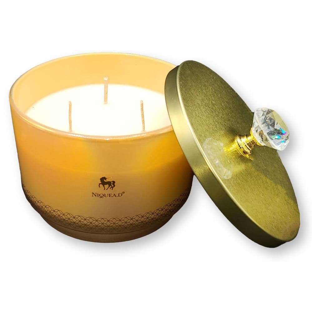 Lush Orchard Candle - 16oz Footed Dish