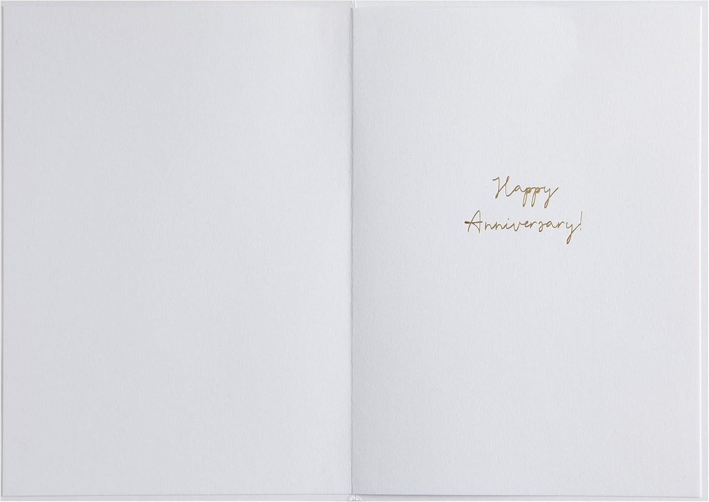 Heart With 2 Birds Red Heart Anniversary Card