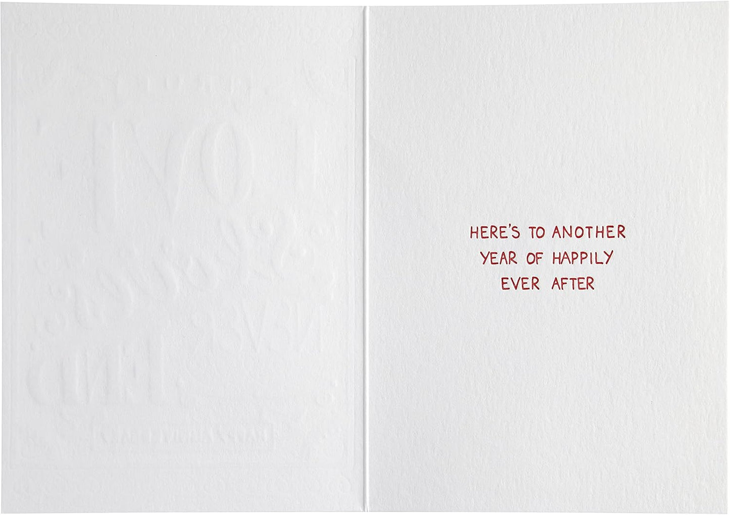 True Love Stories Anniversary Card