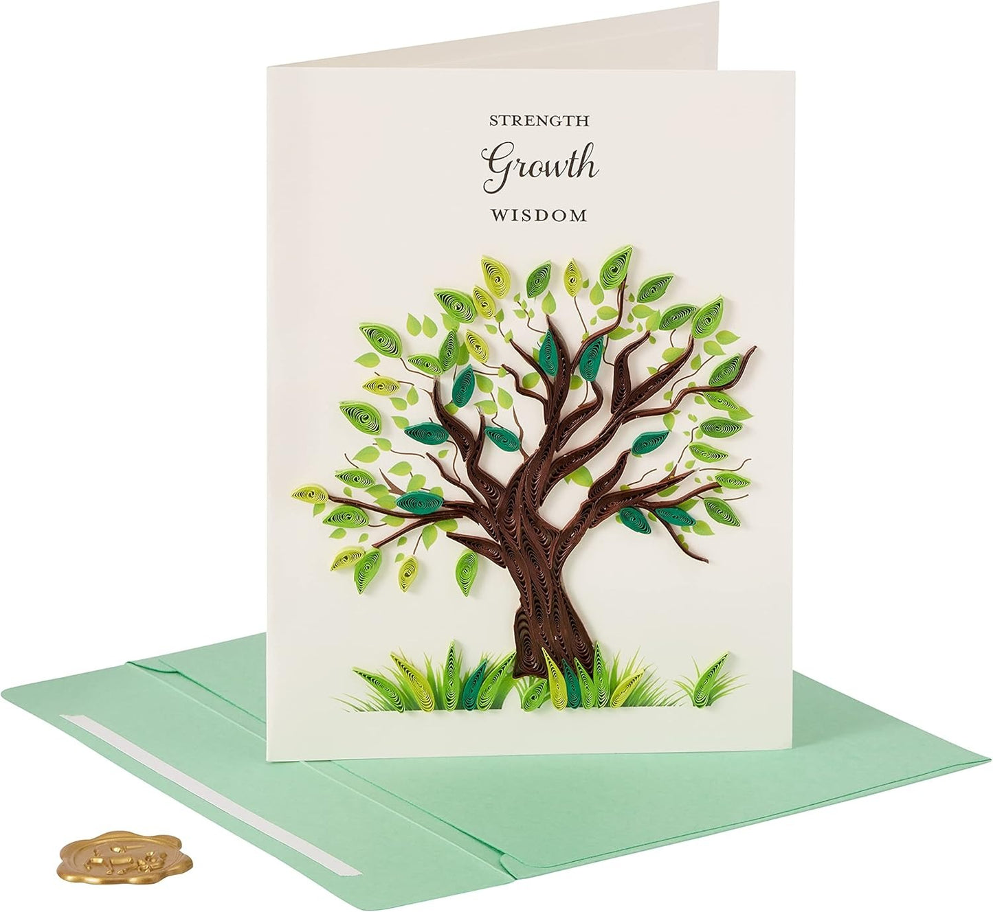 Quilled Tree Birthday Card