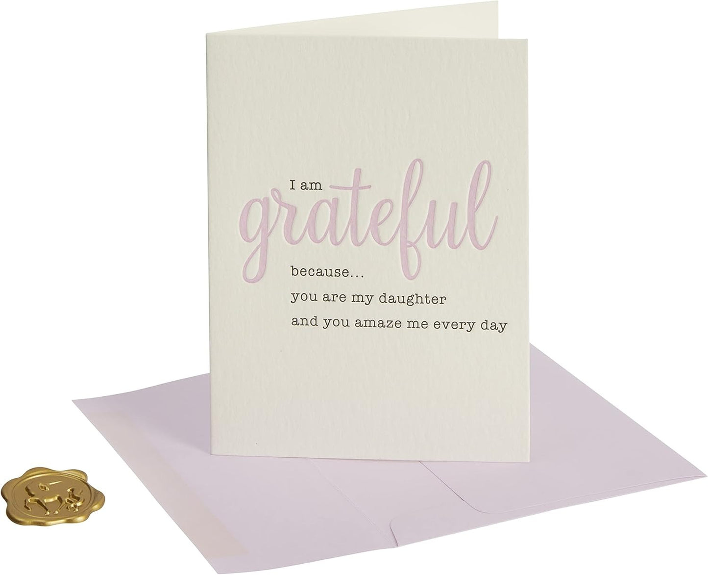 Grateful Daughter Birthday Card