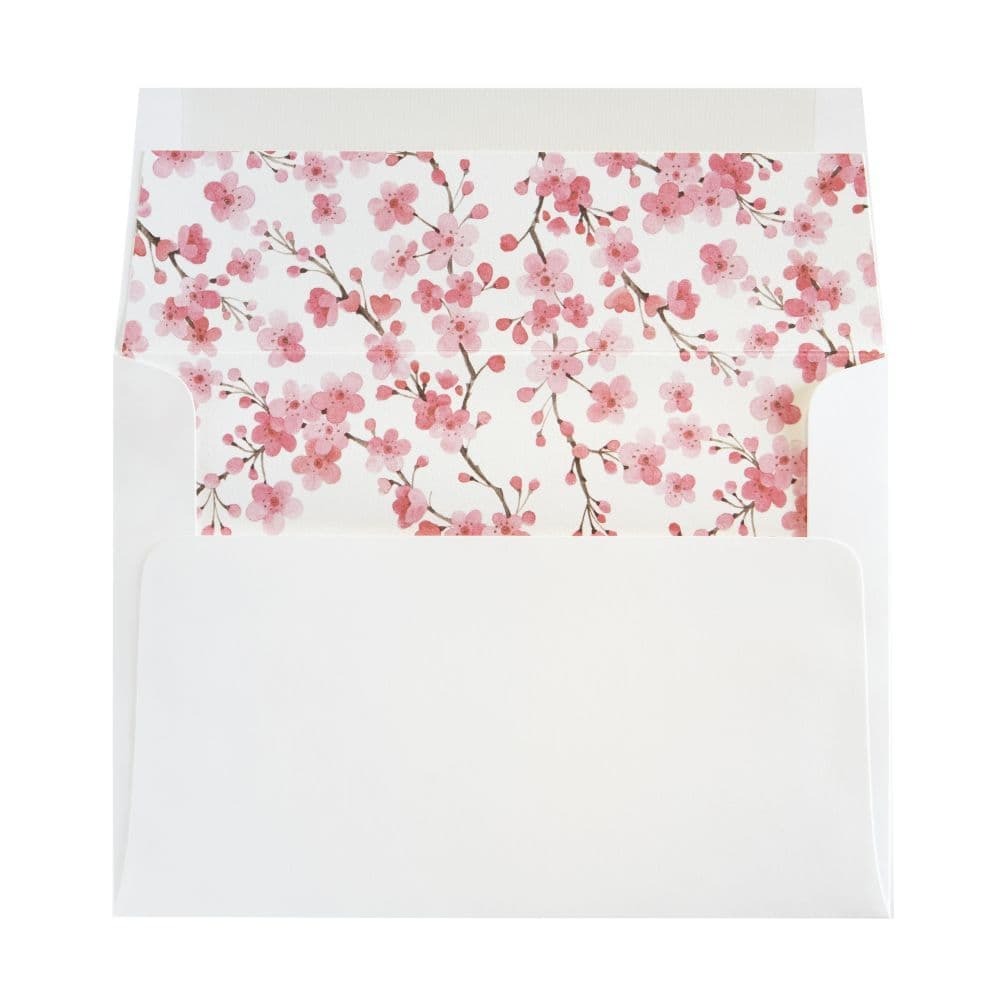 Hummingbird with Cherry Blossoms Birthday Card